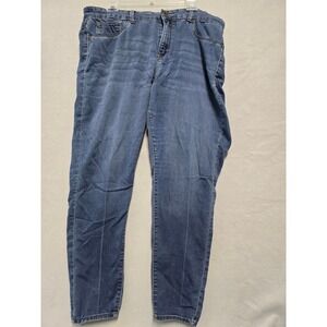 Jordache Womens Super Skinny Jeans Blue Denim Style Pants Size 18